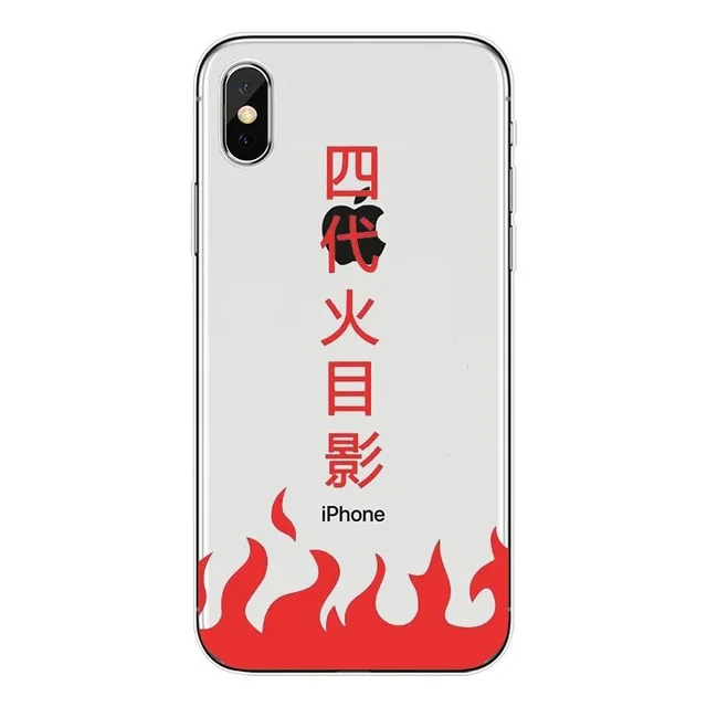 Чехлы для телефонов Naruto Uchiha sasuke kakashi с японским аниме iPhone 12mini 11 pro 12 8 7 6 6S Plus 5 5S SE XR X