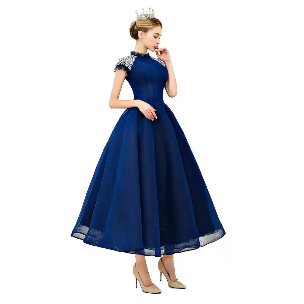 mesh prom dresses 2018