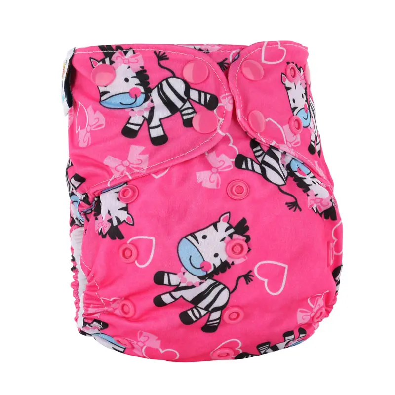 Моющиеся подгузники AIO с карманами, тканевые подгузники, двойные вставки, многоразовые подгузники для маленьких девочек и мальчиков - Цвет: X25