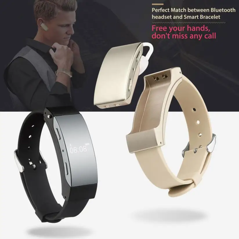 CARPRIE Wearable Devices Smart Watches Blood Oxygen Pressure Heart Rate Monitor Pedometer Smart Watch Bluetooth Earphone dec26