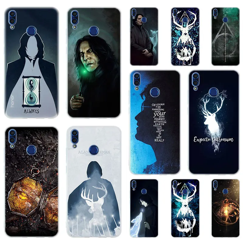 

severus snape harry potter Soft TPU Case Cover For Huawei Honor 9 10 Lite 6X 7X 8X Max 7A 5.7inch 8A 8C V20 PLAY 9i