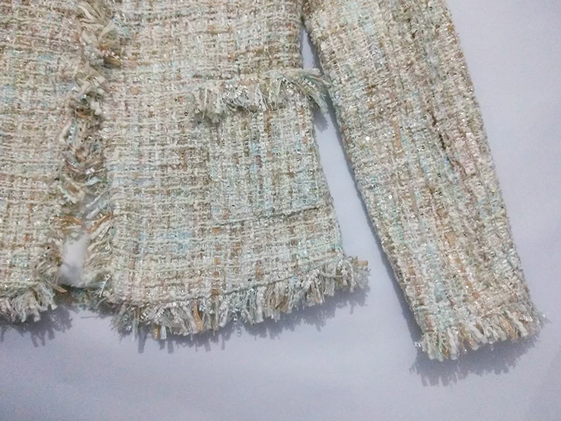 Women's skirt suit Professional tweed jacket + skirt 2020 spring / autumn / winter women's jacket ladies 2 piece skirt suit