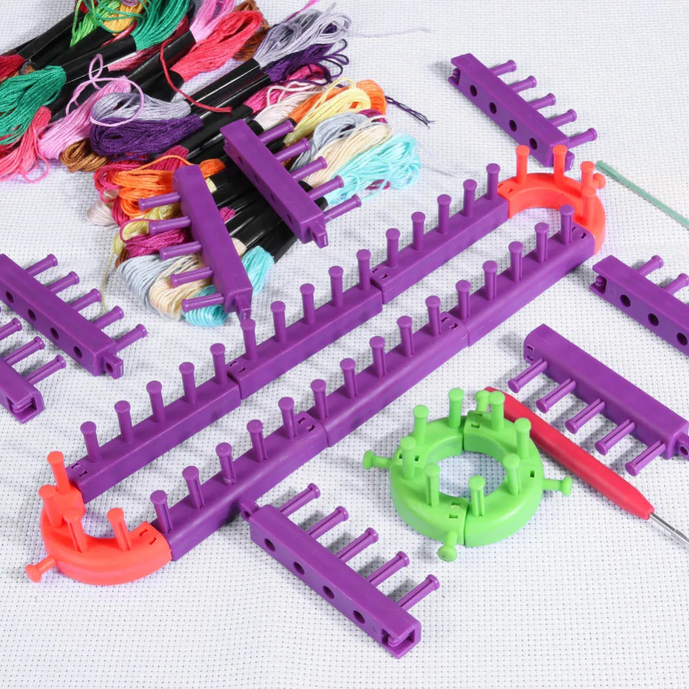 Knitting Loom DIY Spliced Loom Braided Frame Child Educational Long