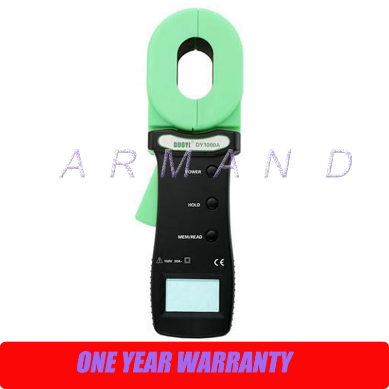 Digital Clamp Meter Ground Resistance Tester Dy1000a Resistance