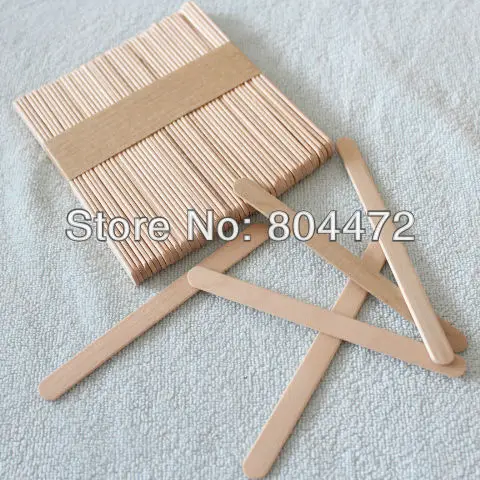 100x древесины мороженое палку 11 см длинные деревянный Popsicle Stick-эскимо придерживается DIY Мороженое проектов | для фотосессий | Craft