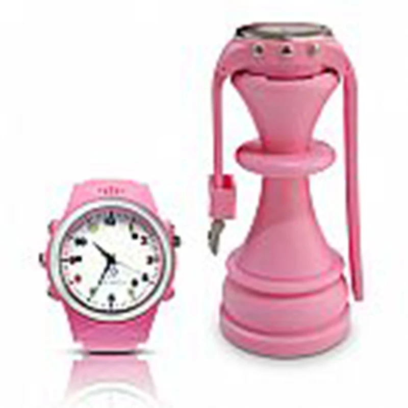 Pink color gps kid smart watch phone best christmas gift