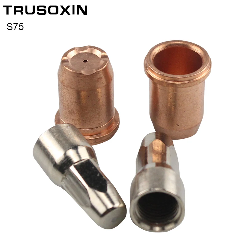 Electrode PR0117 5pcs 1.0MM/1.2MM Nozzle PD0114 and 5pcs Per Lot for S75 Cutting Torch Plasma Cutting Consumables Electrode PR0117 5pcs 1.0MM/1.2MM Nozzle PD0114 and 5pcs Per Lot for S75 Cutting Torch Plasma Cutting Consumables