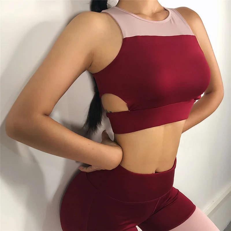 Women Patchwork Tracksuit Women 2 Piece Yoga Set Print Women Bra+Long Pants Sportsuite Fitness Sport Suit Women Sportswear Women Patchwork Tracksuit Women 2 Piece Yoga Set Print Women Bra+Long Pants Sportsuite Fitness Sport Suit Women Sportswear