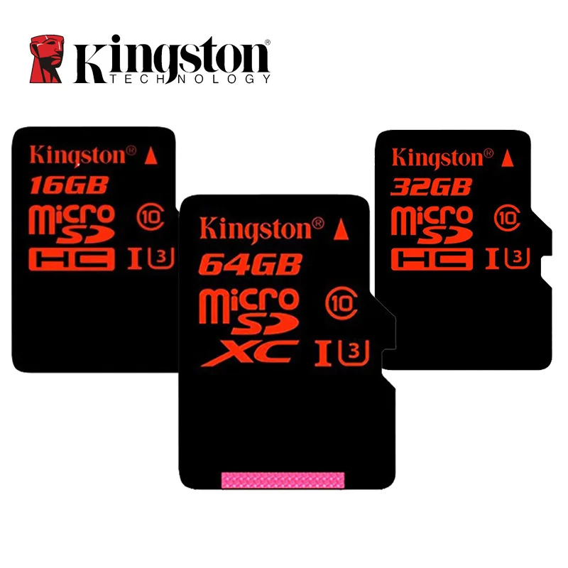 

Kingston Micro SD Card C10 32GB 64GB Class 10 SDHC SDXC UHS-I U3 Memory Cards HD 3D 4K Video Microsd Card For Cellphone Tablet