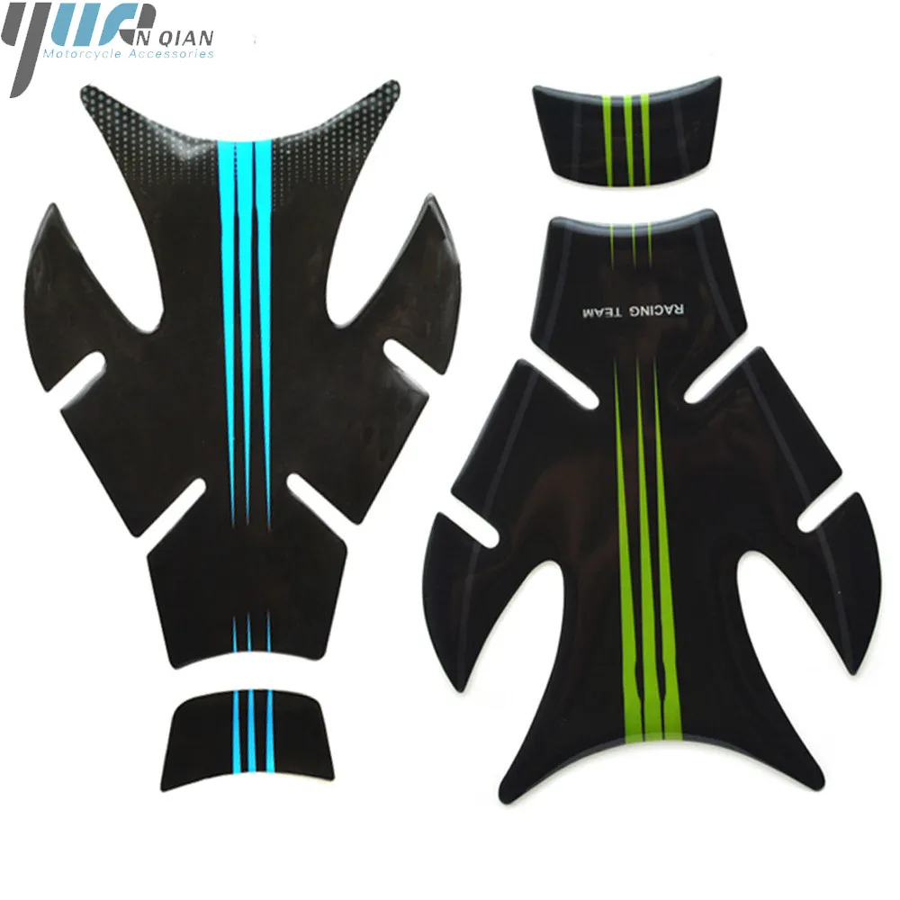Motorcycle Decal Gas Oil Fuel Tank Pad Protector Skull Racing Car Sticker For Kawasaki ninja250 ninja300 ninja1000 ninja650 650R