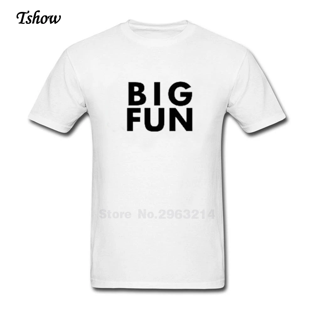Xs Xxxl Big Fun T Shirts Men Short Sleeve Round Neck T Shirts Adult Cool Plus Size Shirts Top 