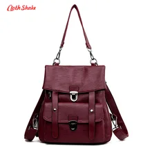Женщины Рюкзак Высокое Качество PU Кожа Mochila Эсколар Школьные Сумки Для Подростков Девочек Топ-Ручка Большой Емкости Студент Пакет