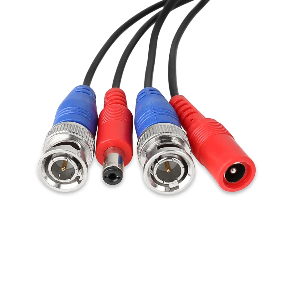 Techege 18.3M/20M/30M BNC cable Power video Plug and Play Cable for CCTV Camera and DVR Techege 18.3M/20M/30M BNC cable Power video Plug and Play Cable for CCTV Camera and DVR