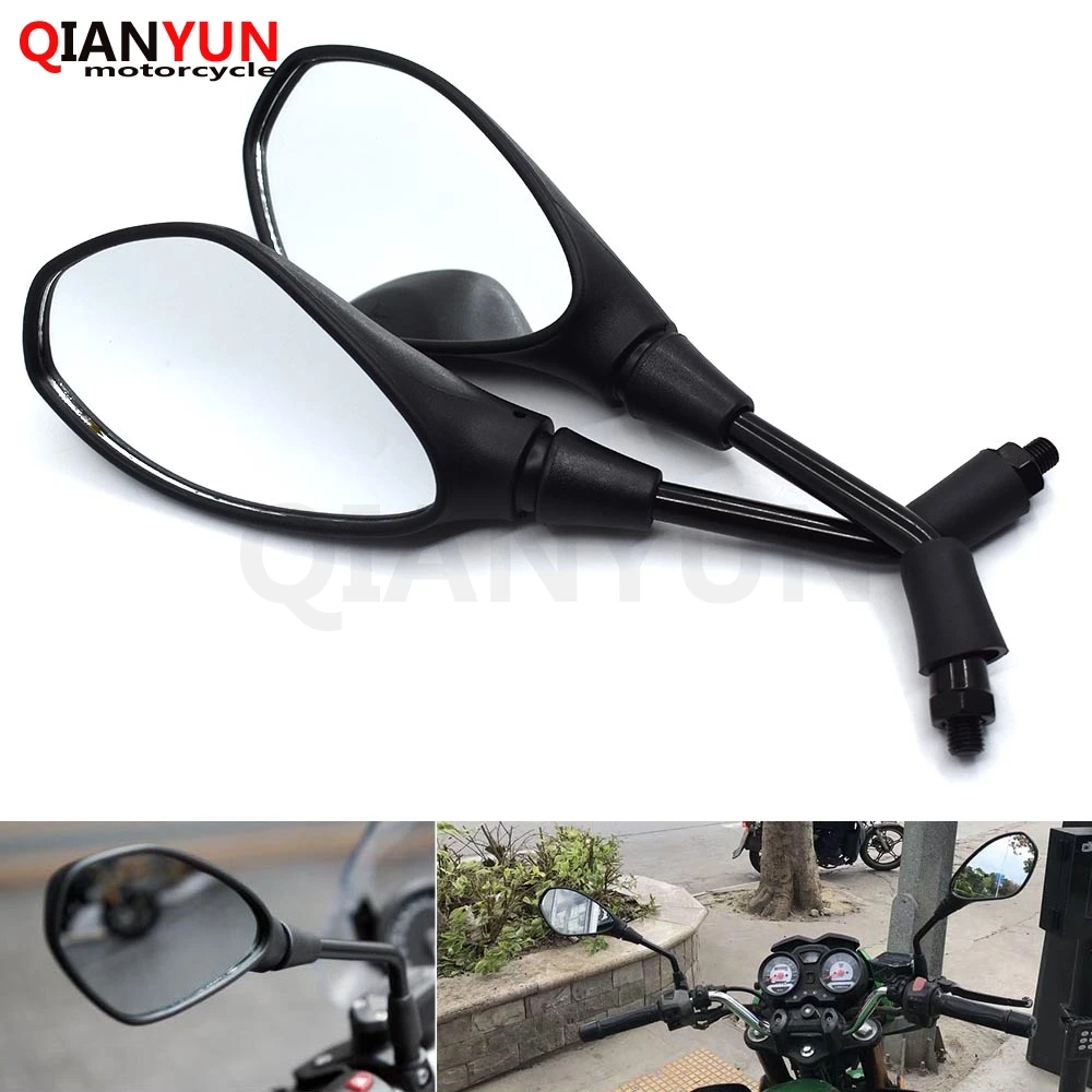 

Universal 10 mm motorcycle rear view mirror left and right rear view mirror For Ducati 916 916SPS 900SS MONSTER M400 M600 M620