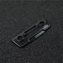 Углеродного волокна стикер интерьер автомобиля Центральной Управление A/C чехол накладка для Honda CRV CR-V-18