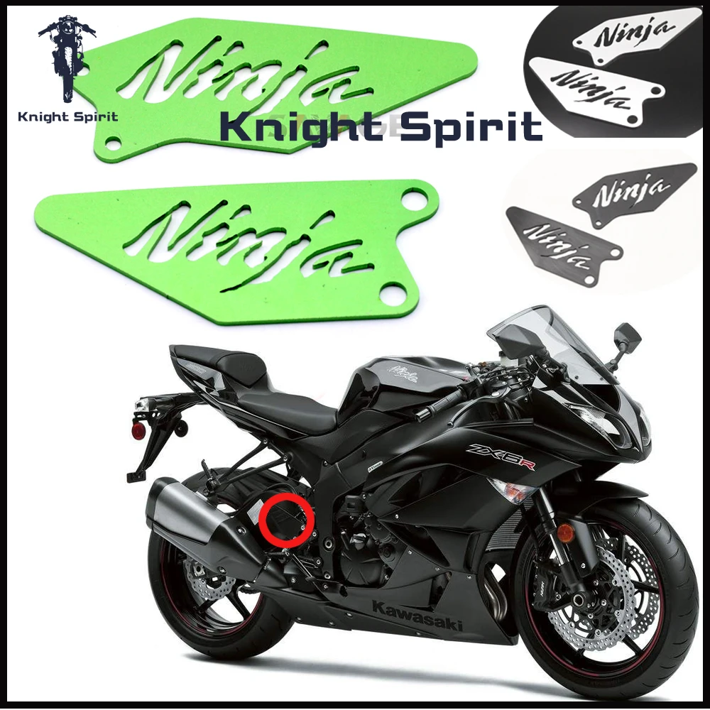 For KAWASAKI ZX6R ZX 6R NINJA 2009 2014 10 11 12 13 Motorcycle Accessories CNC Aluminum Foot Peg