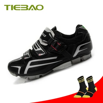 

Tiebao Cycling Shoes Sapatilha Ciclismo MTB Men Cycle Sneakers Mountain bike Bicycle Racing spd Riding Shoes zapatillas ciclismo