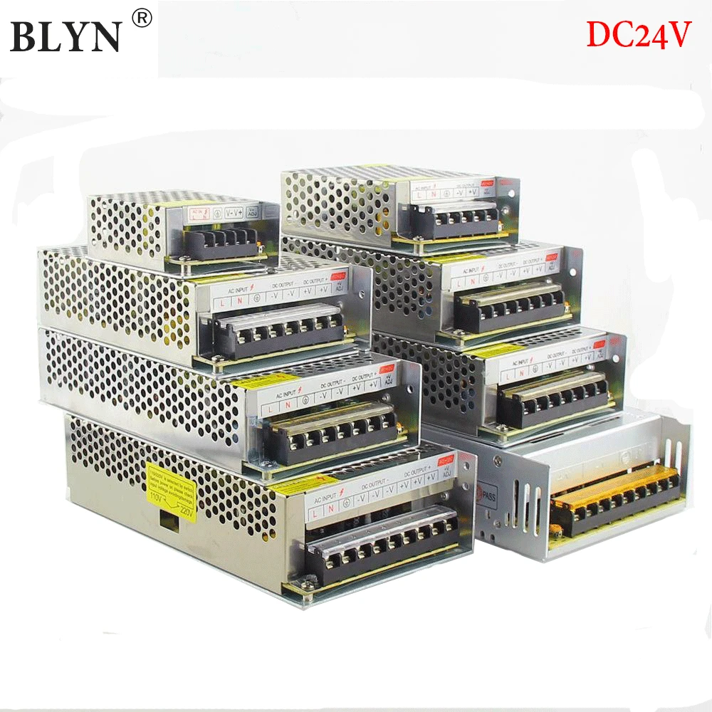 AC110~ 220V DC/DC 5V 12V 24V Питание светодиодный конвертировать адаптер переключения 1A 2A 3A 5A 10A 15A 20A 30A 50A Источники питания трансформатор