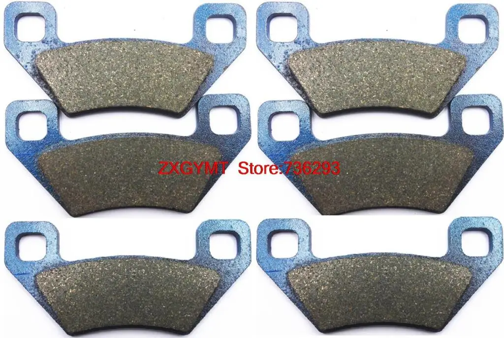 Atv / Utv Semi Metallic Disc Brake Pads Set for ARCTIC CAT 650 H1 4x4