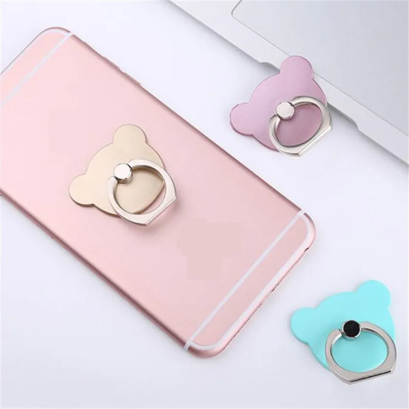 360 Degree Adjustable Finger Rings Smartphone Phone Stand Holder Mobile Phone Holder Stand for iPhone for Xiaomi for Samsung