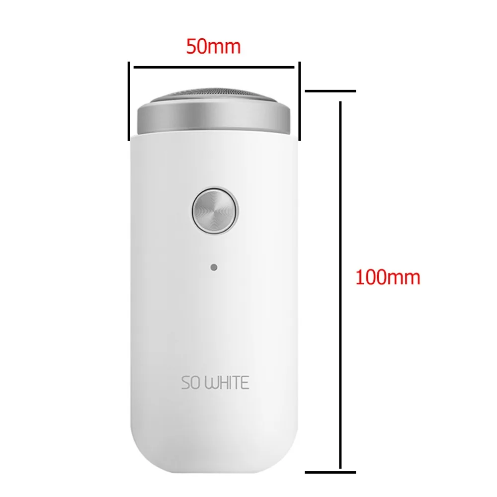 Xiaomi SO WHITE ED1 Electric Shaver Mijia USB Rechargeable Shaver Mini IPX5 Waterproof Beard Trimmer Shaving Razor from Youpin  (1)
