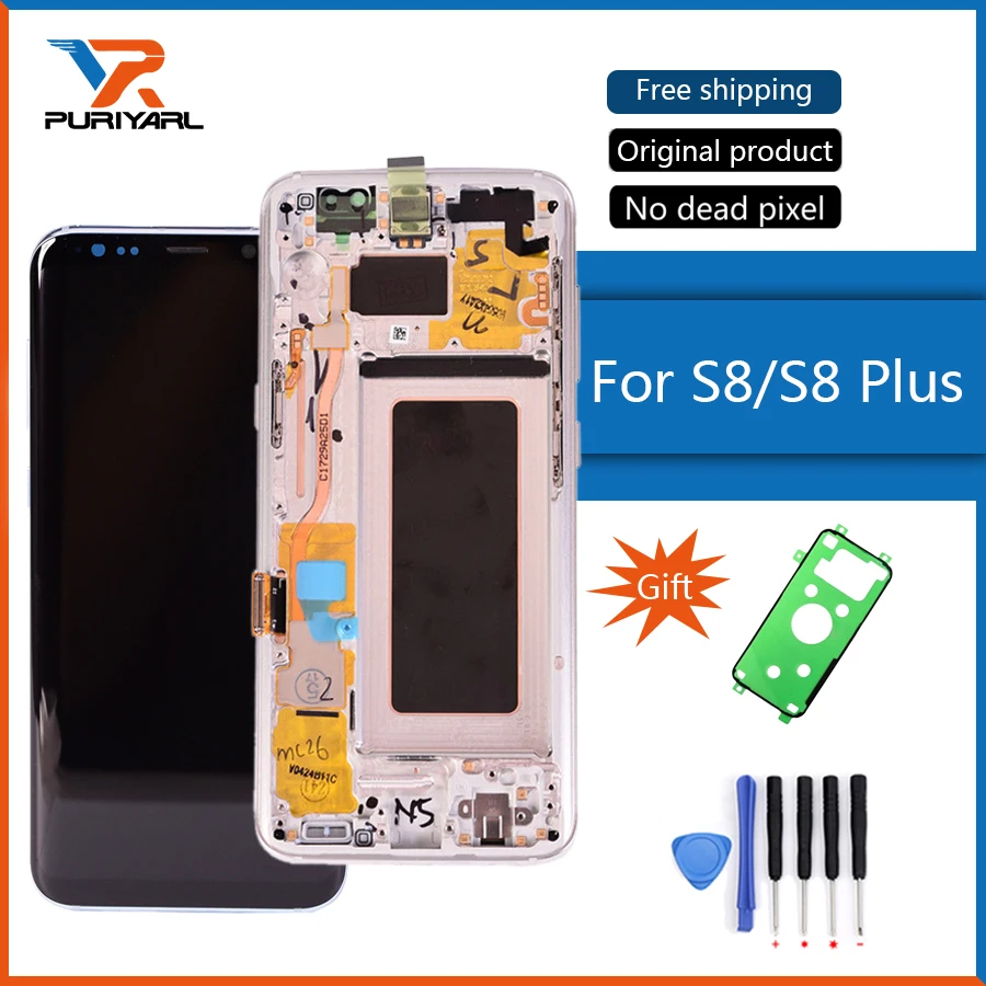 Original Super AMOLED Display LCD For font b Samsung b font font b Galaxy b font