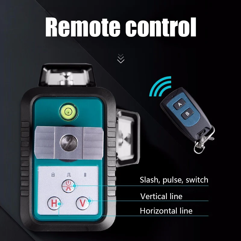 

XEAST 3D 12Lines Green Laser Level Self-Leveling 360 Horizontal And Vertical Cross renovation for floor and wall tiles