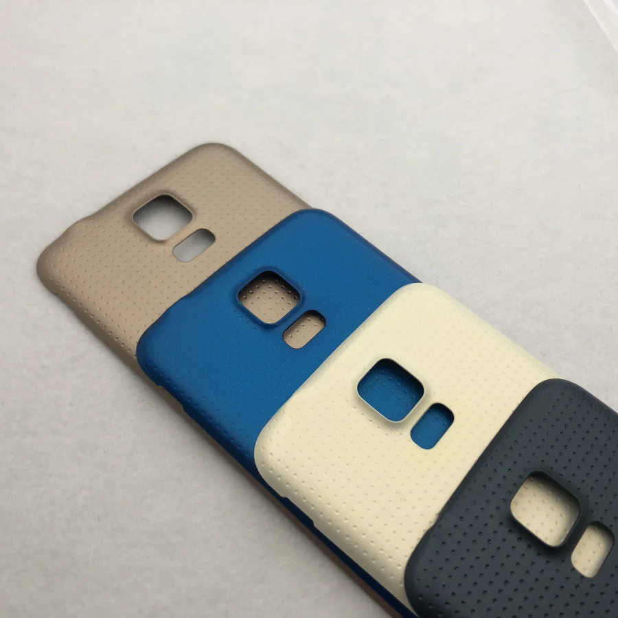 Задняя крышка аккумулятора для Samsung Galaxy S5 G900F G900 G900A G900P MINI G800 G800F задняя корпуса