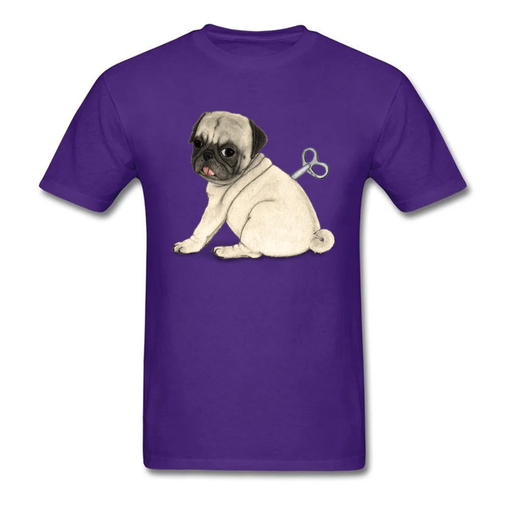 Toy Dog; Pug_purple