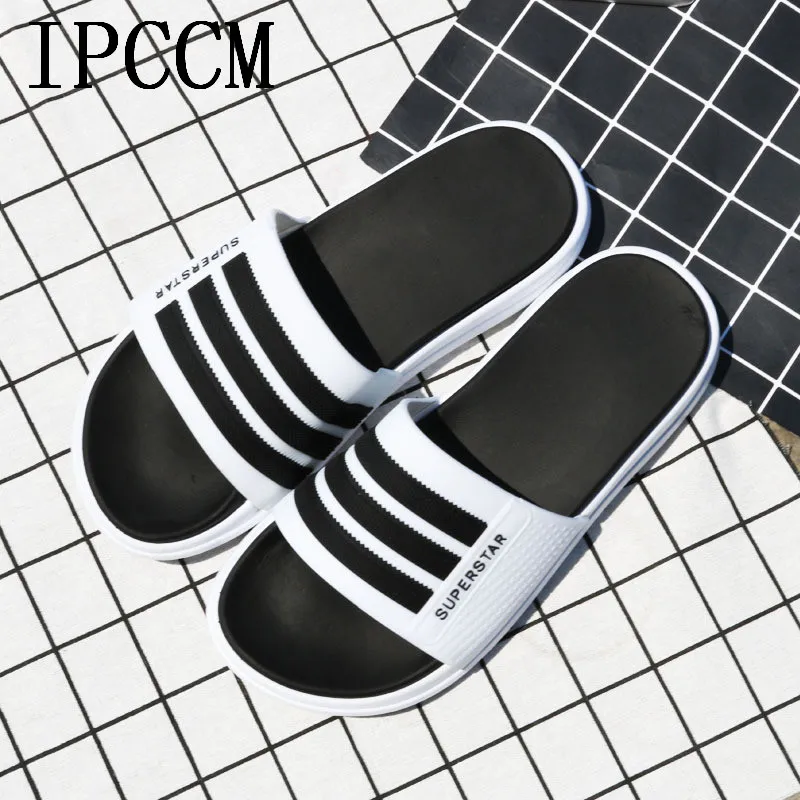 2019 стильные мужские шлепанцы летняя индивидуальная верхняя одежда мягкие