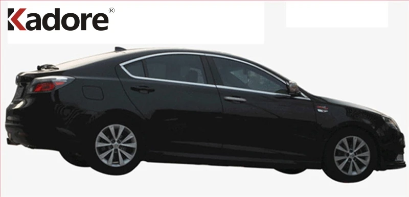 Защитная крышка окна из нержавеющей стали для Hyundai Solaris 2010 2011 отделка автомобиля