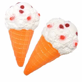 

lCute Kawaii mini ice cream Squishy soft slow rising Bread Phone Strap cute anti anxiety Pendant Scented Squishes children toys