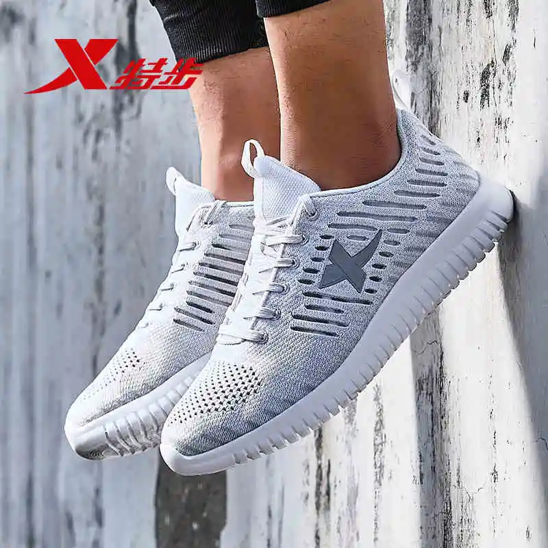 

982219119677 Xtep men's running shoes 2018 summer mesh casual breathable shock running shoes men's new sports shoes
