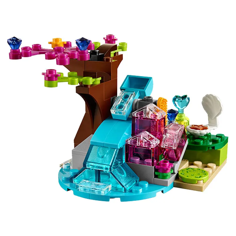 

BELA Friends Series The Water Dragon Adventure 214pcs Building Blocks Toys Model Children Compatible With