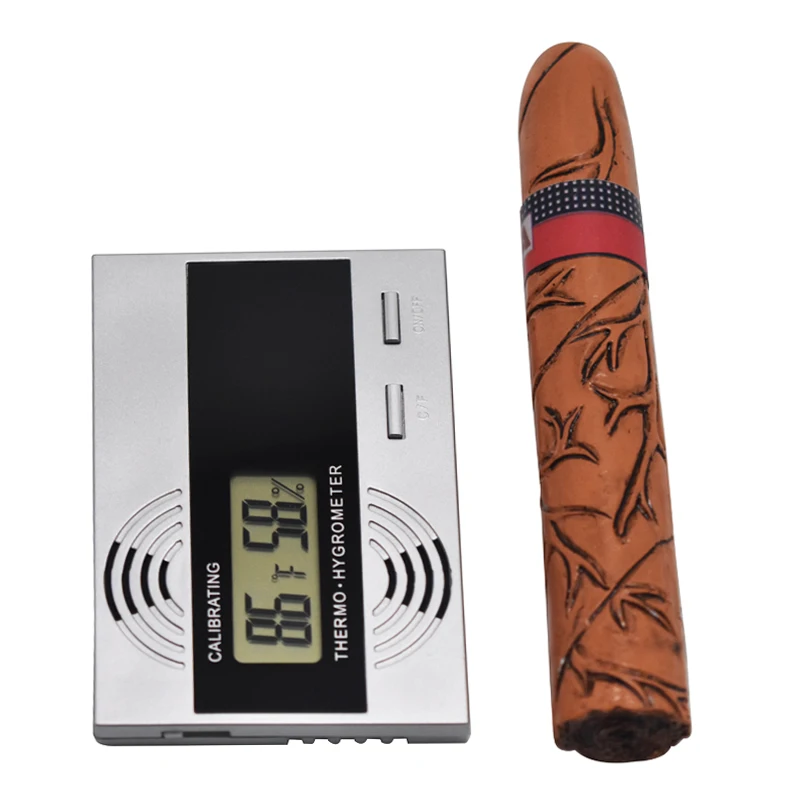 Accurate Precision Cigar Hygrometer Thermometer Electronic Mechanical