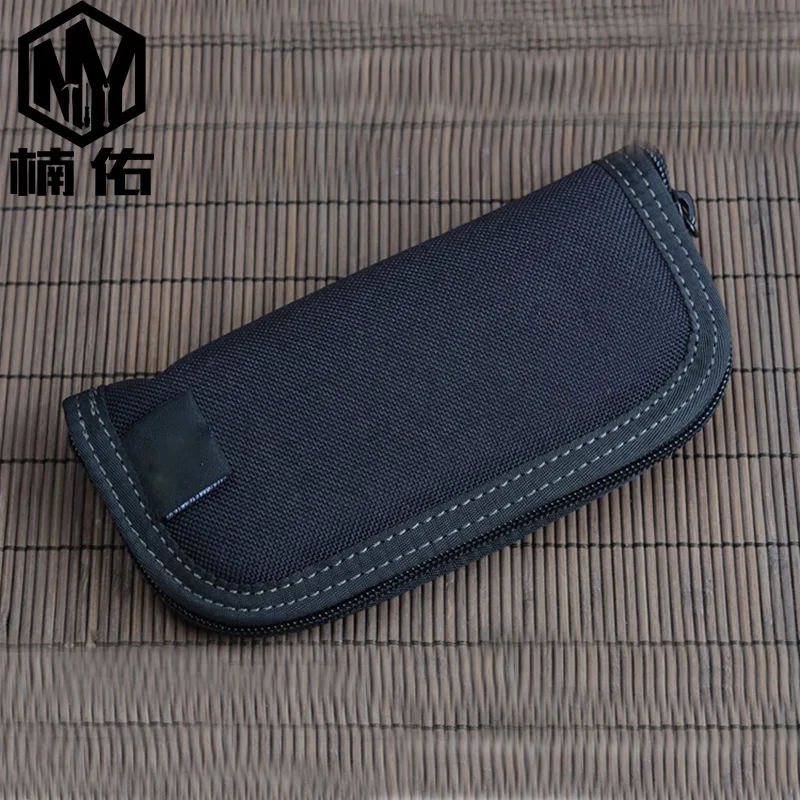 

1PC Carbon Fiber Tool Storage Bag Khadullah Nylon Knife Cover Set Multi-folding Knife Bag EDC Outdoor Pocket Tools