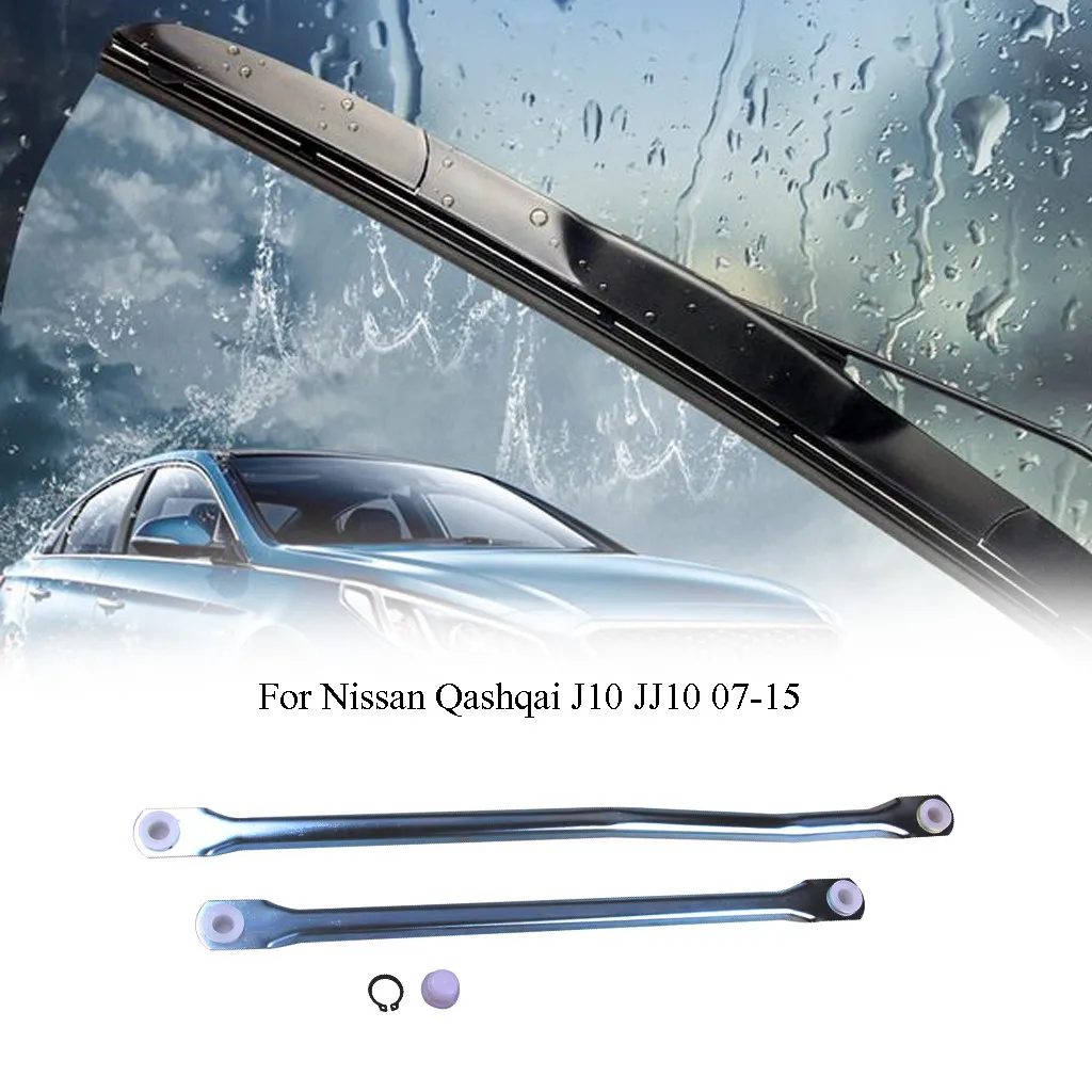 

Windscreen Wiper Motor Linkage Rod Arms For Nissan Qashqai J10 JJ10 2007-2015 upgraded high-quality plastic smoother wipe 8Z