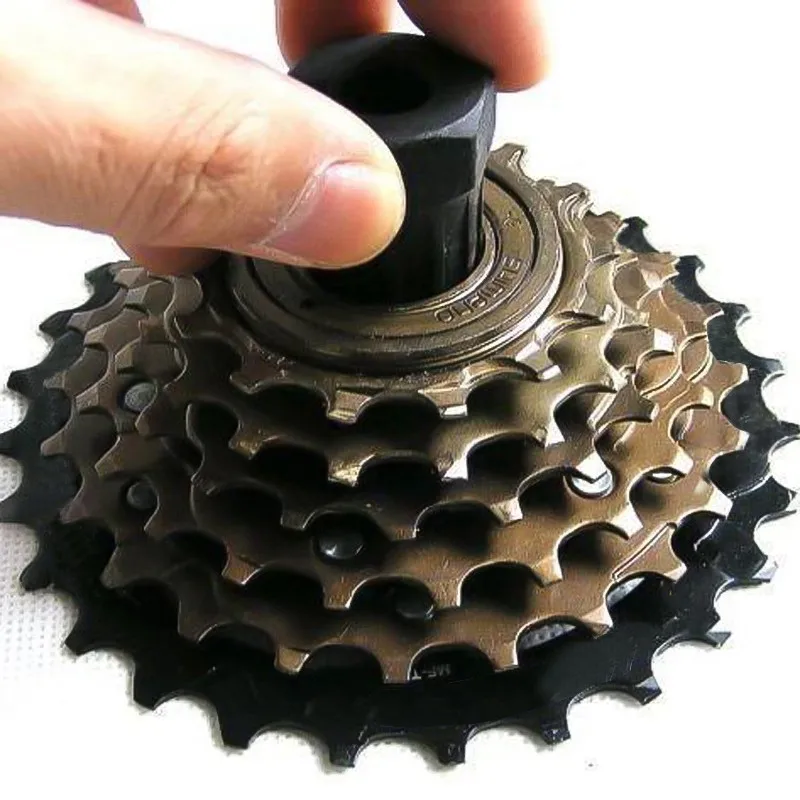 

Bike Cassette Remover Freewheel Flywheel Lockring Cycling Cards Spinner Sockets Repair Service Puller Removal Repair Tool