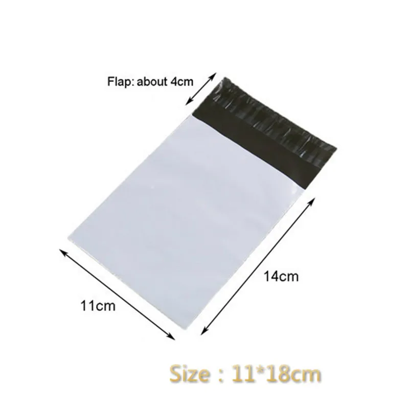 

50pcs/Lot White Courier Bag Express Envelope Storage Bags Mail Bag Mailing Bags Self Adhesive Seal Plastic Packaging Pouch