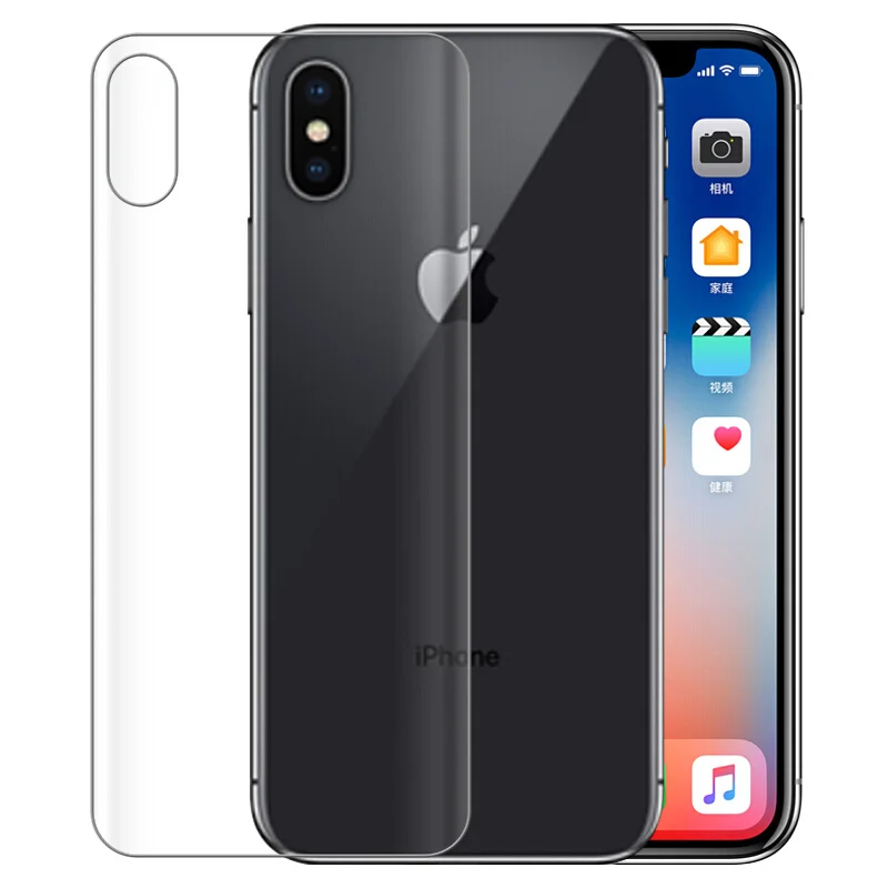 Новая защитная пленка для Iphone XS Max Защитная передней и задней панели ультратонкая