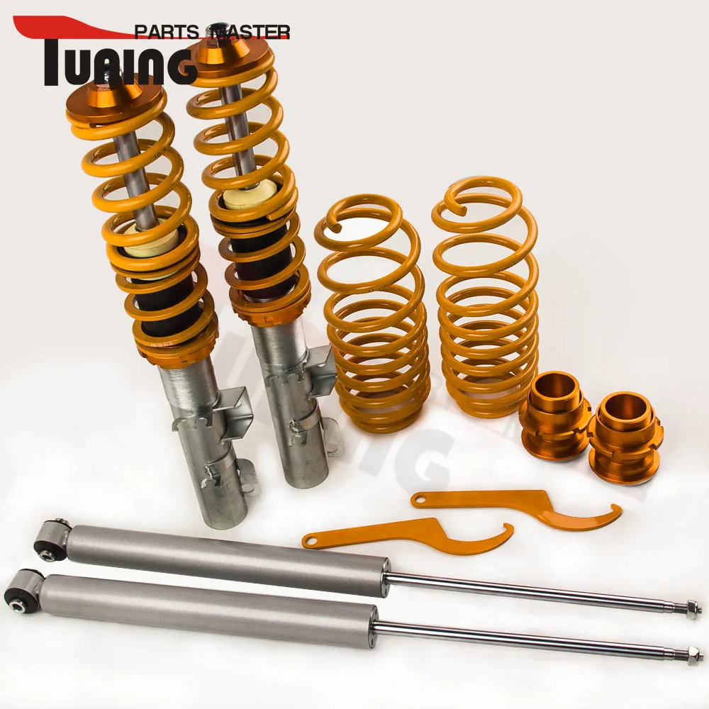 Подвеска Coilover для Audi TT Coupe/Roadster 8N 1 8 T Seat Leon 1M1 1998 2006 койловеров не регулируемый