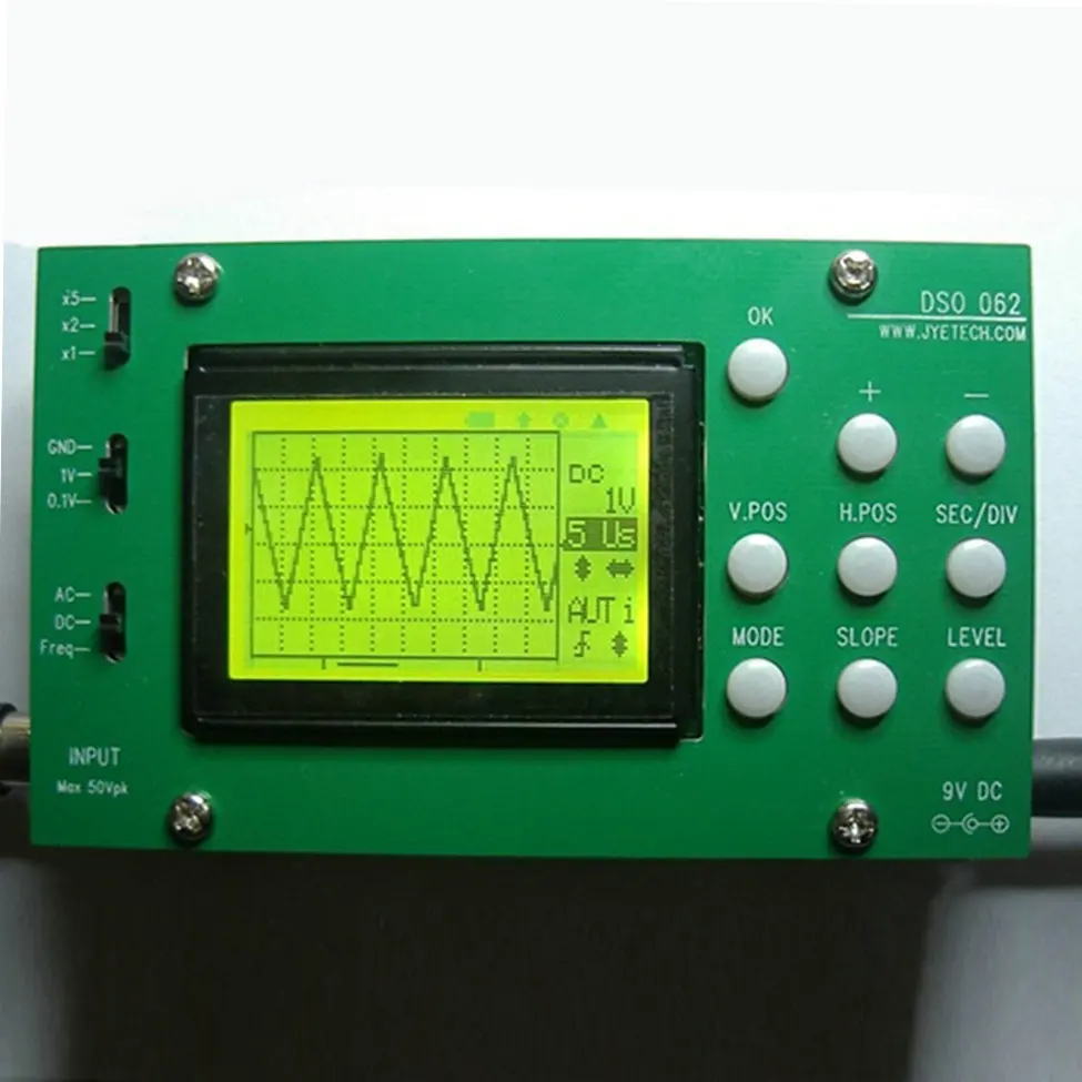 

Hot Worldwide LCD Screen Display DIY Digital Oscilloscope Kit Set Parts With Panels