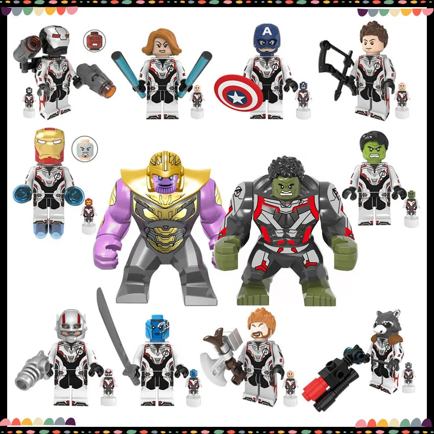 

The Avengers4 Iron Man Quantum War Service Building Blocks Figures Bricks Educational Toys For Kids Children