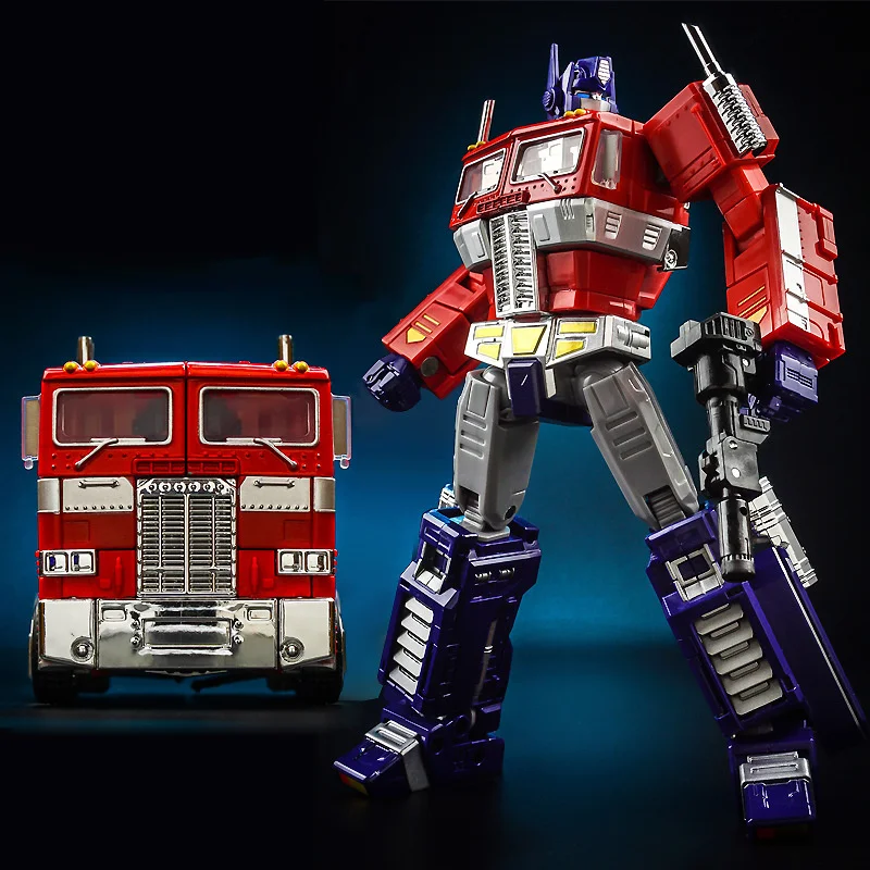 

KBB Kubianbao 19CM Cool Transformation Action Figure toys MP10V Alloy Red Robot Car Model Anime Toys Boy Kids Adult Men Gifts