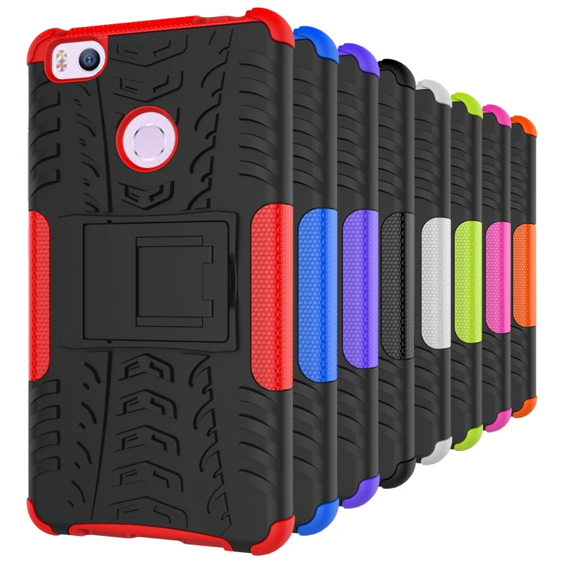 Silicon + Plastic 2 in 1 Dual Layer Tough Rugged