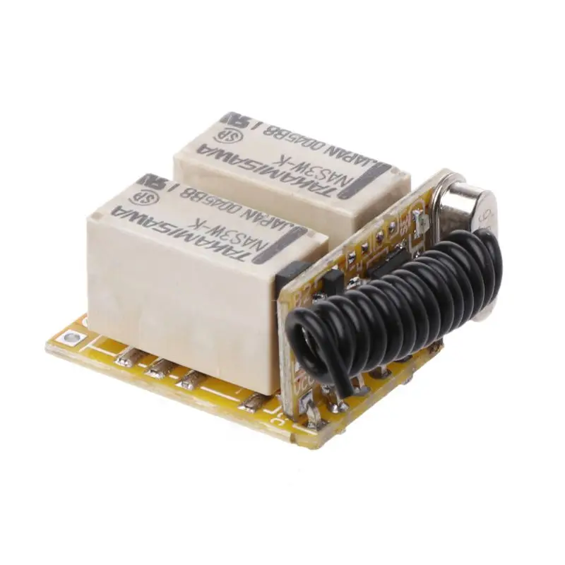 Реле дистанционного управления 2CH DC3.7V 4 2 V 5V 6V 7 8 9V 12V выход 0V реле сухого контакта