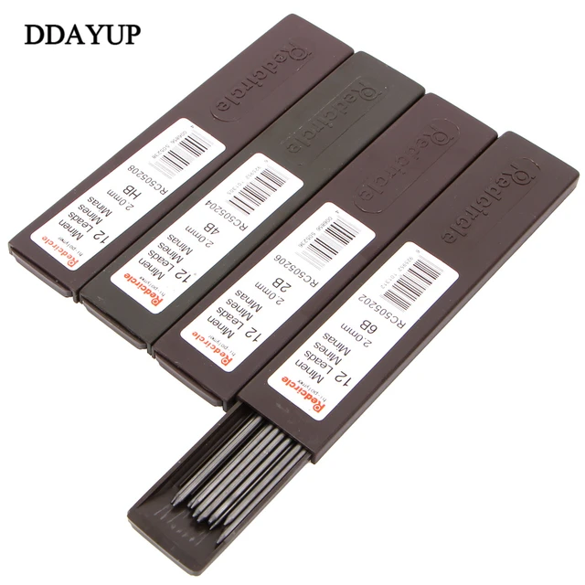 Best Offers Sale Promotion Plastic Pencil lead Box 2.0mm Graphite Lead Hb/ 2b/4b/6b Mechanical Black Pencil Refill Best Offers Sale Promotion Plastic Pencil lead Box 2.0mm Graphite Lead Hb/ 2b/4b/6b Mechanical Black Pencil Refill