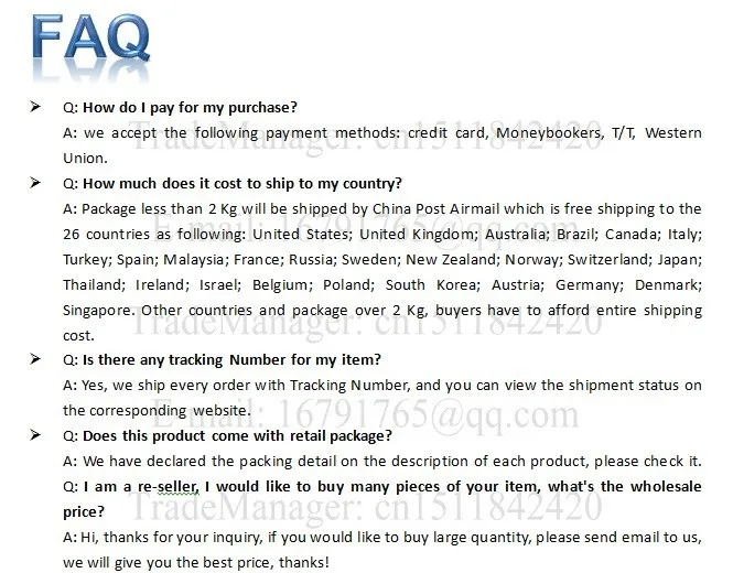 5 - FAQ