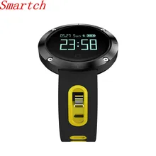 Smartch DM58 умный Браслет крови Давление монитор сердечного ритма IP68 водонепроницаемый напоминание трекер Smart Band