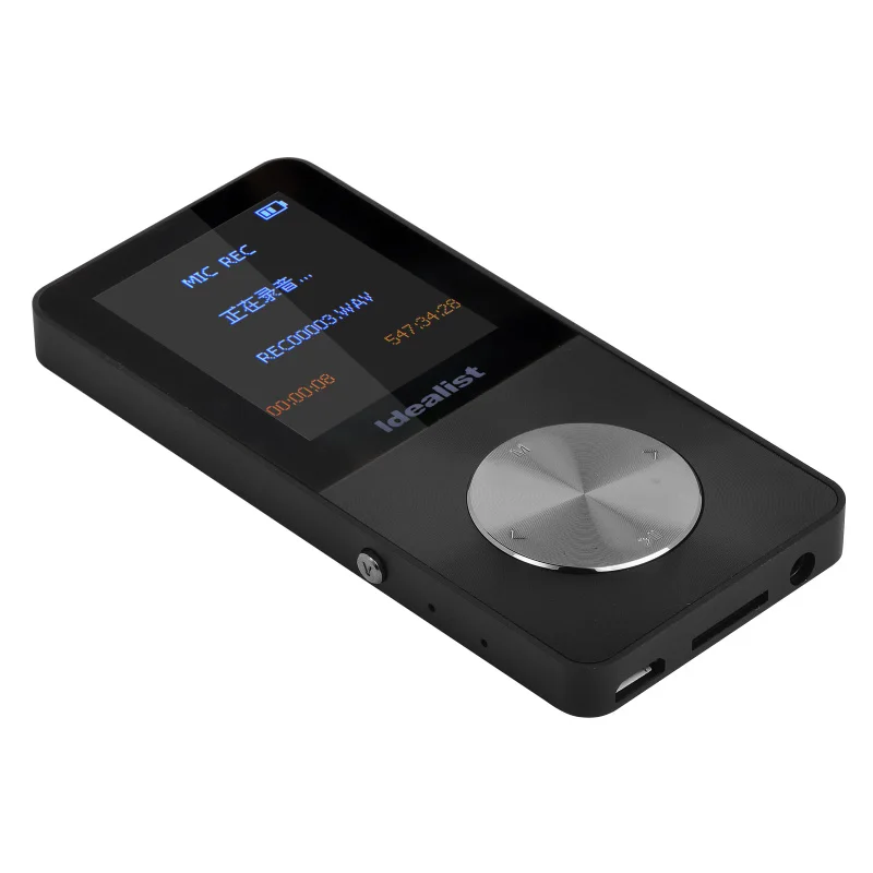 Идеалист HIFI металлический MP4-плеер воспроизводитель спорта на открытом воздухе MP3 радио музыкальный игровой плеер Диктофон электронная книга Walkman с динамиком